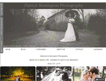 Tablet Screenshot of patrickremingtonphotography.com